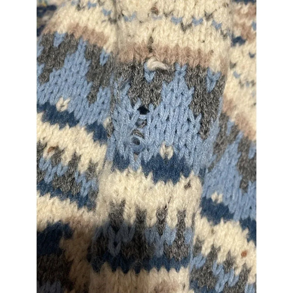 Vintage Eclypse Grandpa Crew Neck Wool Blend Sweater size Medium made in England - Picture 13 of 14